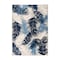 World Rug Gallery Vicenza Tropical Floral Indoor/Outdoor Area Rug 3'3" x 5' Navy 8011NAVY3X5 - alternate 2